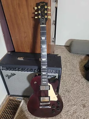 1999 Gibson Les Paul Studio Guitar VINTAGE Wine Red PLAYS GREAT • $700