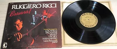 Ruggiero Ricci BRAVURA! 1970 Classical Decca DL 710172 PROMOTIONAL (Oviedo) • $29