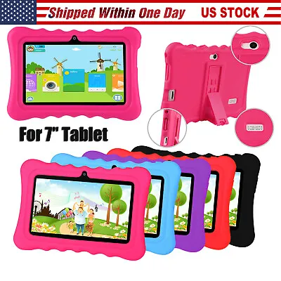 Universal 7-inch Silicone Soft Case Protective Cover For 7  Q88 Y88 Kids Tablet • $9.99