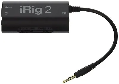 IK Multimedia IRig2 Guitar Interface Adaptor IPhone-iPodTouch-iPad-Mac-Android • $49.99