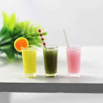 1:12 Scale Vegetable Fruit Juice Drinks Kitchen Dollhouse Miniatures Accessories • $7.21