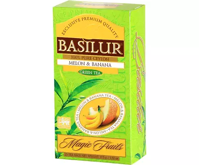  BASILUR  Melon & Banana Not Tetley Pg Tips Typhoo Yorkshire Tea See Offer • £10