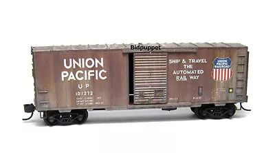 Union Pacific 40' Standard Boxcar Weathered Micro-Trains MTL #073 45 340 N Scale • $34.29