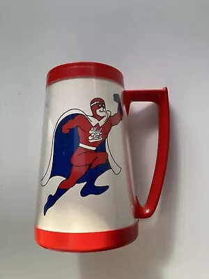 Vintage Bud Man Thermo Plastic Beer Mug • $1.99