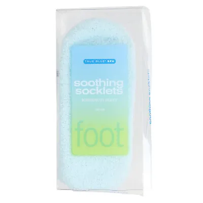 True Blue Spa Soothing Moisturizing Gel Socklets Socks 1 Pair • $49.95