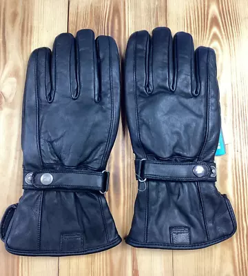 Spada Free Ride Waterproof Men's Black Motorcycle Motorbike Gloves 2XL • £5.50