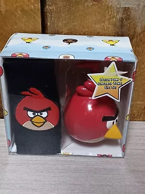 £14.78 • Buy Angry Birds Red Bird Lotion Pump & Fingertip Small Towel Gift Set
