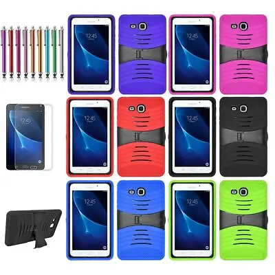 Luxury Hybrid Hard Armor Shockproof Cover Case For Samsung Galaxy Tab 4/Tab A 7  • $22.99