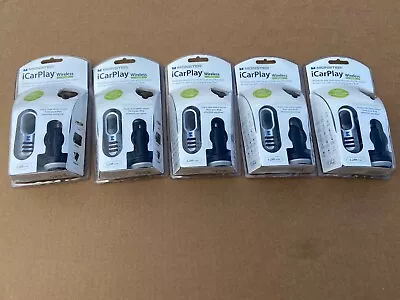 Lot Of 5 Monster ICarPlay Wireless Plus FM Transmitter For Apple 15-pin NEW • $51.99