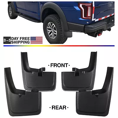 SuperDrive 4pcs Splash Guards Mud Flaps For 2011-2019 Ford F-150 Raptor Pickup • $19.90