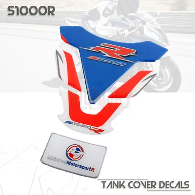 3D Gas Fuel Motorcycle Tank Protector Gas Pad Sticker For BMW S1000R S1000RR XR • $12.34