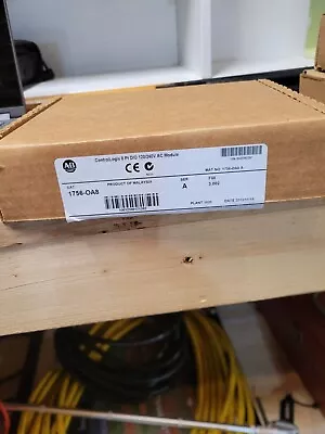 New Factory Sealed AB 1756-OA8 SER A ControlLogix 8 Pt D/O 120/240V AC Module • $329.60