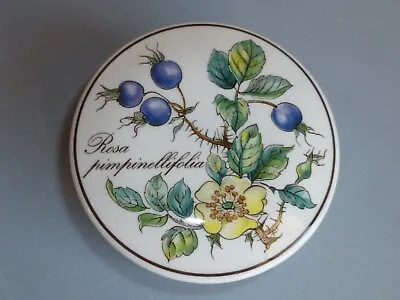 Villeroy & Boch Porcelain Trinket Jewelry Box Botanica Blueberry Luxembourg Gift • $12.99