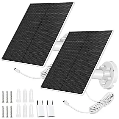 Solar Panel For Security Camera5W USB Solar Panel For DC 5V Security CameraMic • £29.83