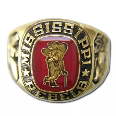 University Of Mississippi Men's Large Classic Ring • $119.95