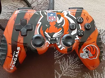 Mad Catz PlayStation 2 NFL Cincinnati Bengals PS2 Wired Controller Used • $21