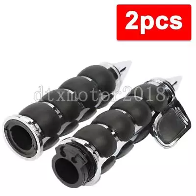$34.18 • Buy 1  25mm Motorcycle Hand Grips For Yamaha V Star 650 950 Road Star XV 1600 XV1700