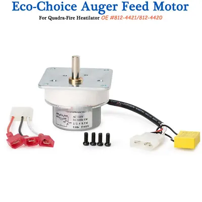 812-4421 Auger Feed Motor For Quadrafire Classic Bay 1200 Castile Santa Fe Pel- • $89.96