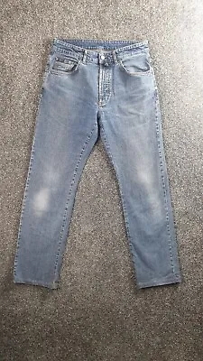 Gant Jason 32 X 32 Men Jeans Blue Denim Straight Regular Cotton Blend Mid Rise • £26.99