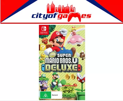  New Super Mario Bros. U Deluxe Nintendo Switch New In Stock • $74.95