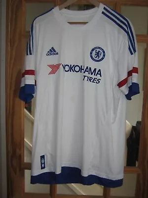 Chelsea Fc  2015/2016 Away Football Shirt Jersey Size Xl Adidas • £30