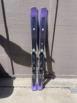 Salomon AIRA C/FX Skis &  Bindings 158 Cm Purple Womens '19/'20 • $142