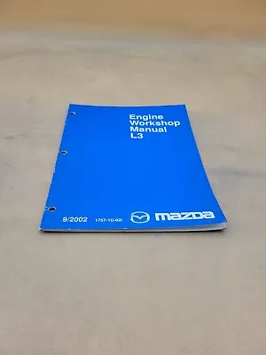 2002 Mazda Engine Workshop Service Repair Maintenance Guide Manual Book L3 • $11