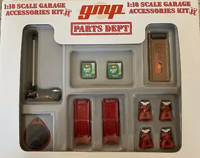 GMP Parts Dept. 1/18th Scale Garage Accessories Kit 2  #9012 (NEW) Unopened Box • $24.99