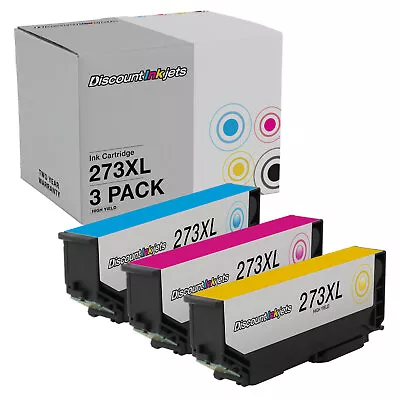 3PK 273XL T273XL COLOR HY Ink Cartridge For EPSON Expression XP-520 XP-800 XP600 • $12.99