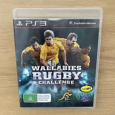 Wallabies Rugby Challenge - Sony Playstation 3 - Free Postage • $7.95