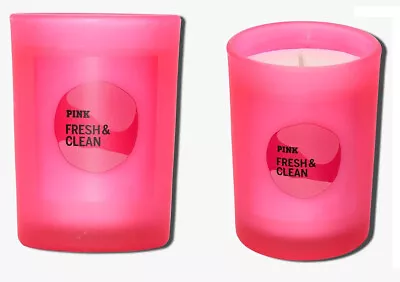 Victoria’s Secret Pink Body Fragrance Scented Candle Fresh & Clean 6.3 Oz. • $14.99