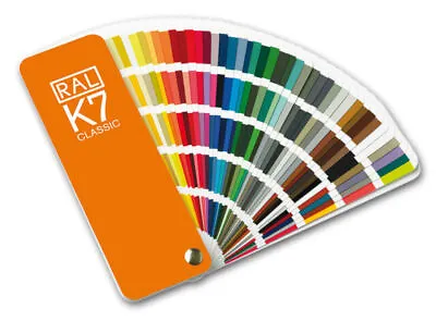 RAL K7 Classic Colour Chart - Brand New - Fan Style Guide -  With 195 Colours • £17.25