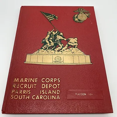 Marine Corps Recruit Depot Parris Island South Carolina Platoon 1109 Poillon Wic • $36