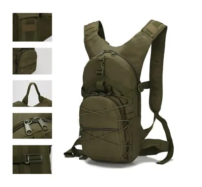Tactical Bike Backpack Cycling Hiking Backpacks Camping Bags Military Bag 15L • $18.66