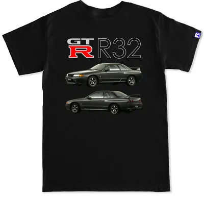 NISSAN GTR SKYLINE R32 R33 R34 R35 Motor Engine Swap Badge Turbo T SHIRT • $16.99