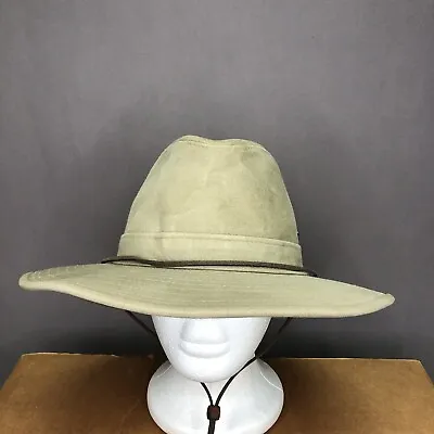 Vintage Henchel Hat Co Hatquarters Safari Hat Mens Sz Med Made In Usa  • $25