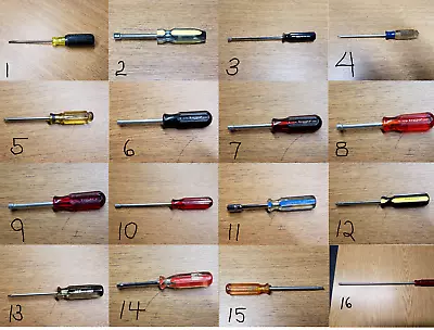 $9.95 • Buy  Klein -Vaco-Craftsman - Others - Nut,Screw,Torx  - New- Used -19 Choices
