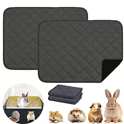 HERCOCCI Guinea Pig Cage Liners Washable Guinea Pig Bedding Super Absorbent ... • $14.21