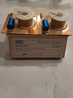 MTX SWX200K Car Crossover System RARE VINTAGE COLLECTIBLE • $150