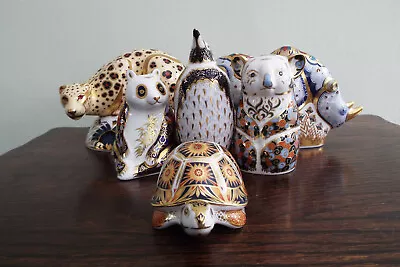 £1800 • Buy Royal Crown Derby Sinclairs Endangered Species Set