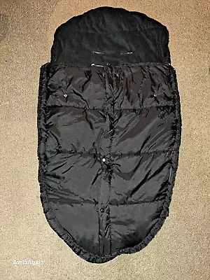 Mountain Buggy Snuggle Bag Foot Muff + Stuff Bag Polyamid Outer Fleece Inner T4 • $29.14