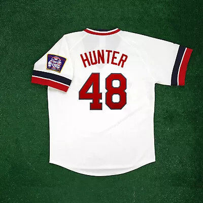 Torii Hunter Minnesota Twins Cooperstown Throwback White Home Men's Jersey • $139.99