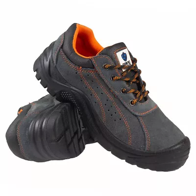 Mens Safety Trainers Shoes Ladies Boots Work Steel Toe Cap Hiker Ankle Size • £11.95