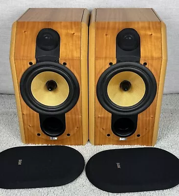 Bowers And Wilkins B&W CDM 1 Special Edition SE Pair Speakers Cherry Wood Finish • $749.95