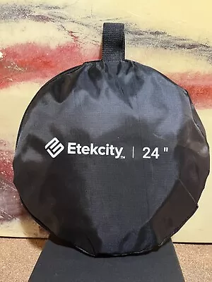 Etekcity 24” 5-in-1 Round Light Diffuser Reflector Collapsible With Bag • $2.90