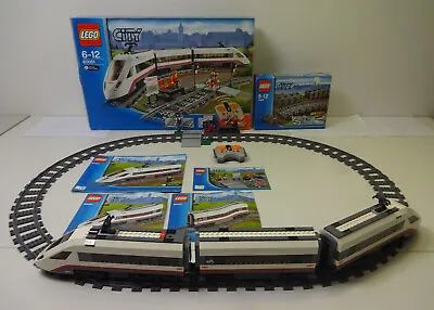 (Ah 10) LEGO 60051+ 7499 High Speed Passenger Train RC Train With Boxed & Ba • $386.57