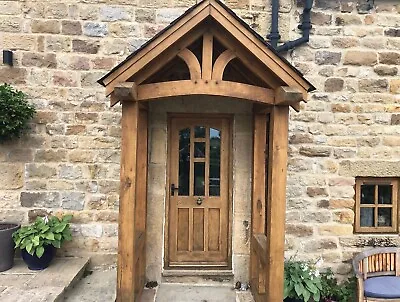 Solid Oak Porches Made To Order - OAK PORCHES ONLINE - Bespoke Oak Porches • £1705.25