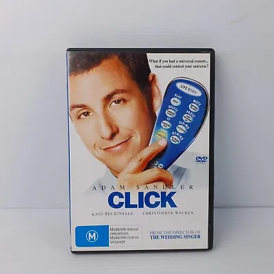 $4.99 • Buy Click - Adam Sandler - Region 4 - DVD - FREE POST