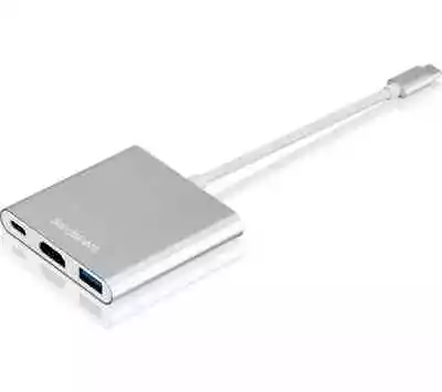 SANDSTROM USB Type C To Multi Adaptor / Type C HDMI USB 3 Port S3IN1CA23 • £8.97
