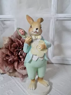 Easter Bunny Rabbit Easter Shabby Vintage Decorative • $41.67